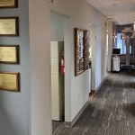 image of office hallway