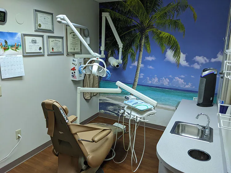 image of exam room