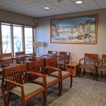 image of the waiting area of the office